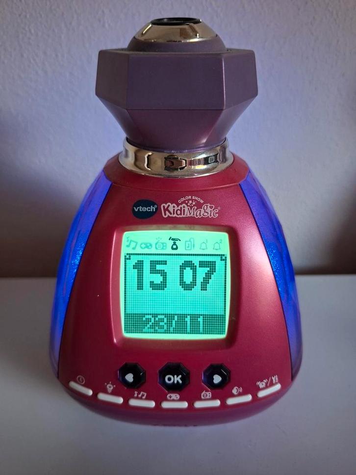 VTech KidiMagic Kleurenshow Wekker, Kinderen en Baby's, Speelgoed | Vtech, Zo goed als nieuw, 4 tot 6 jaar, Ophalen of Verzenden