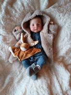 Prachtig Reborn baby jongentje met oogjes open! Verzwaard!, Ophalen of Verzenden, Nieuw, Pop, Levensecht of Reborn