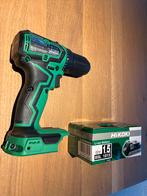 HiKOKI  Boor- en Schroefmachine   met accu, Variabele snelheid, Ophalen of Verzenden, Minder dan 400 watt, Zo goed als nieuw