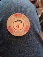 Casino Munt King International Aruba $1, Ophalen of Verzenden, Gebruikt