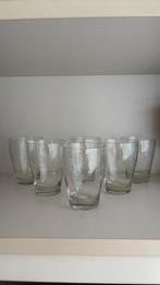 6 antieke kristallen glazen gegraveerd, Antiek en Kunst, Antiek | Glas en Kristal, Ophalen of Verzenden