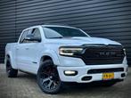 Dodge Ram 1500 5.7 V8 4x4 CC LIMITED NIGHT|HULK|PANO|HUD|ACC, Auto's, Automaat, Gebruikt, 402 pk, Wit