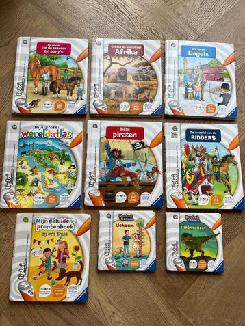 Tiptoi boeken + bijbehorende Tiptoi pen/stift  beschikbaar voor biedingen