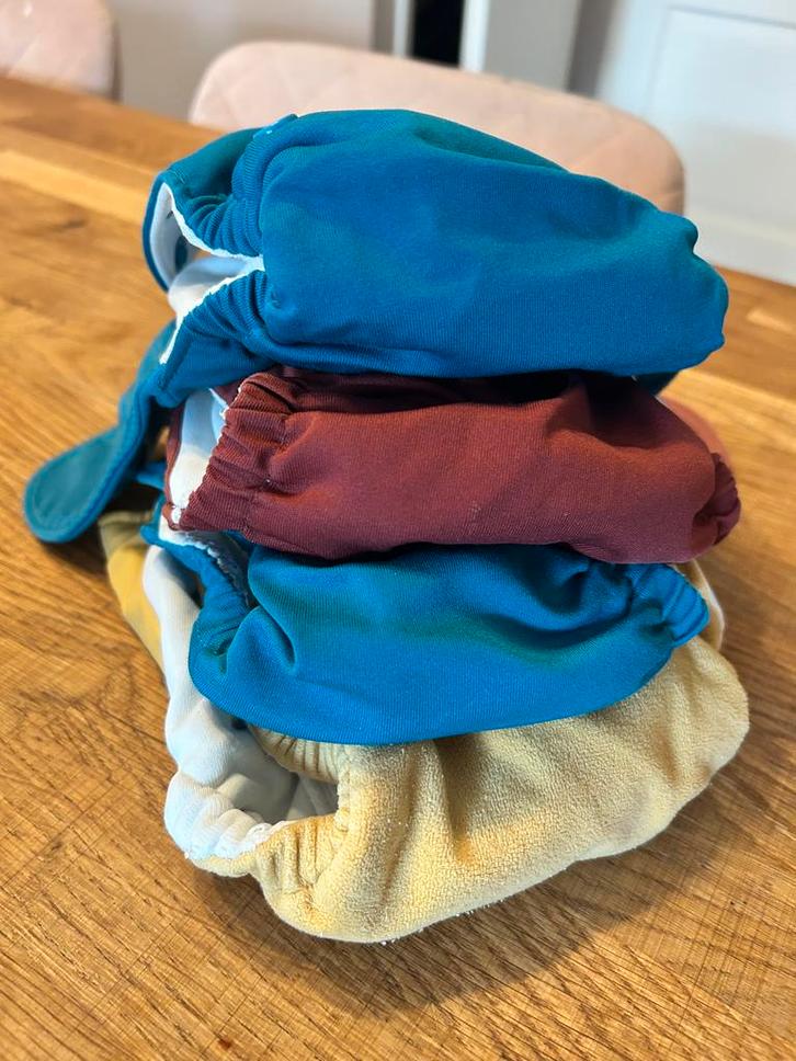 6 Grovia wasbare luiers - smal model, Kinderen en Baby's, Badjes en Verzorging, Gebruikt, Overige typen, Overige merken, Standaard