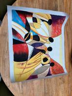 Olieverf doek van schilder Evelijn, Ophalen of Verzenden