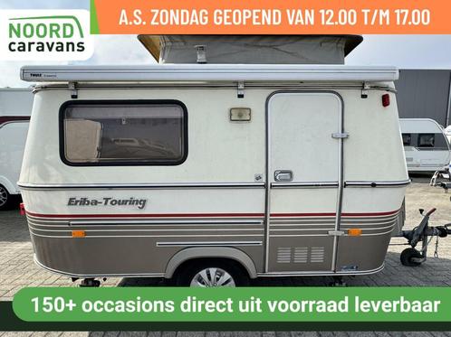 Eriba Touring CASSETTELUIFEL,, Caravans en Kamperen, Caravans, Bedrijf, tot en met 3, Eriba