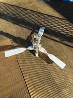 Tristar platondventilator met lamp, Witgoed en Apparatuur, Ventilatoren, Ophalen, Zo goed als nieuw, Plafondventilator