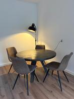 Eetkamertafel, Huis en Inrichting, Tafels | Eettafels, Ophalen, Gebruikt, 100 tot 150 cm, Rond