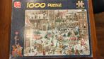 Puzzel Jan van Haasteren Kerstmis 1000 stukjes, Ophalen of Verzenden, 500 t/m 1500 stukjes, Zo goed als nieuw, Legpuzzel