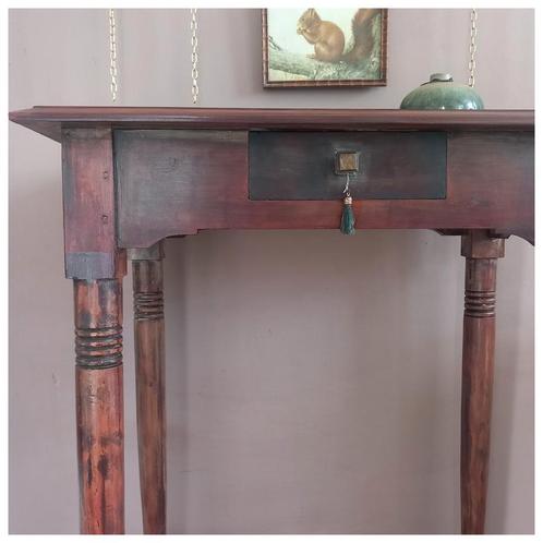 Mooi oud tafeltje / bijzettafel / haltafel, Huis en Inrichting, Kasten | Dressoirs, Zo goed als nieuw, 25 tot 50 cm, Ophalen