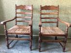 Oud Hollandse eiken armstoelen, Ophalen, Gebruikt, Twee, Overige kleuren