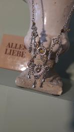 Mooie ketting zilverkleurig, Ophalen of Verzenden, Zo goed als nieuw, Zilver, Overige materialen
