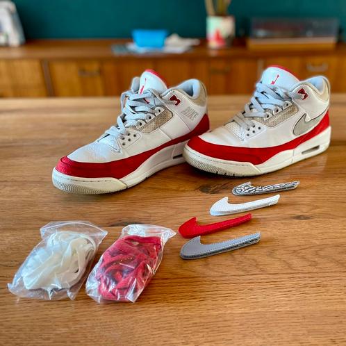 Tinker White University Red - EU44 / US10, Kleding | Heren, Schoenen, Gedragen, Sneakers of Gympen, Overige kleuren, Ophalen of Verzenden