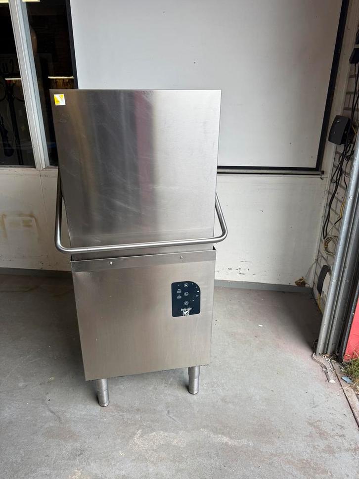 Horeca rvs  doorschuifvaatwasser met afvoerpomp glas borden, Zakelijke goederen, Horeca | Keukenapparatuur, Reinigen, Gebruikt