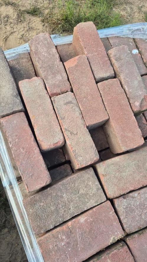 ✅️🧱10M2 GEBAKKEN DIKFORMATEN.  GEBAKKEN KLINKERS, Tuin en Terras, Tegels en Klinkers, Gebruikt, Klinkers, Keramiek, 10 m² of meer