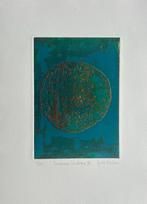 Ets (reliëfdruk) Gertie Mesker - Impressies Dordogne VI, Antiek en Kunst, Verzenden