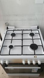 Wit Enventum gasfornuis (alleen ophalen), Witgoed en Apparatuur, Gebruikt, Gas, Vrijstaand, 85 tot 90 cm