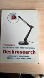 K. Westerkamp - Deskresearch, Gelezen, Ophalen of Verzenden, K. Westerkamp; M. van Veen, Nederlands