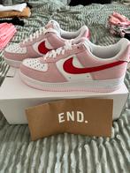 Nike Air Force 1 Tulip Pink & University Pink, Nieuw, Ophalen of Verzenden, Wit, Sneakers of Gympen