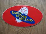 Sticker radio Noord Holland  12 x 6,5 cm, Verzamelen, Ophalen, Nieuw, Overige typen
