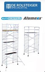 Rolsteigers voor de laagste prijs Euroscaffold & Alumexx, Doe-het-zelf en Verbouw, Steigers, Ophalen of Verzenden, Nieuw, Rolsteiger of Kamersteiger