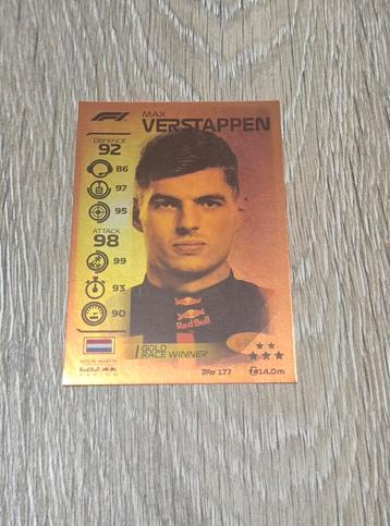 TE KOOP: F1 Turbo Attax 2020 Verstappen nr 177 beschikbaar voor biedingen