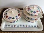 Boerenbont  Maastricht ( Soepterrine, Dekschalen), Antiek en Kunst, Antiek | Servies los, Ophalen of Verzenden