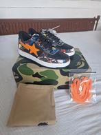 BAPE splatter black schoenen maat 42, Kleding | Heren, Schoenen, Zwart, Ophalen of Verzenden, Bape, Sneakers of Gympen