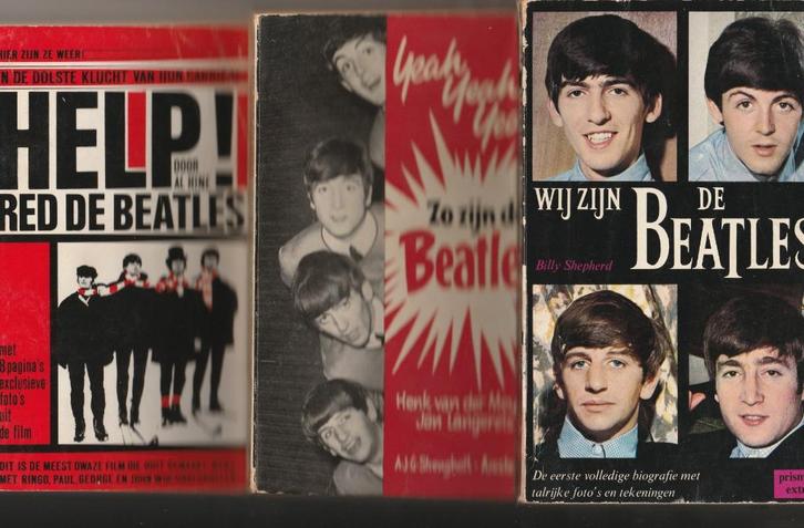 Beatles Nederlandse boekjes jaren 60 te koop €10 of ruil, Boeken, Muziek, Gelezen, Artiest, Ophalen of Verzenden