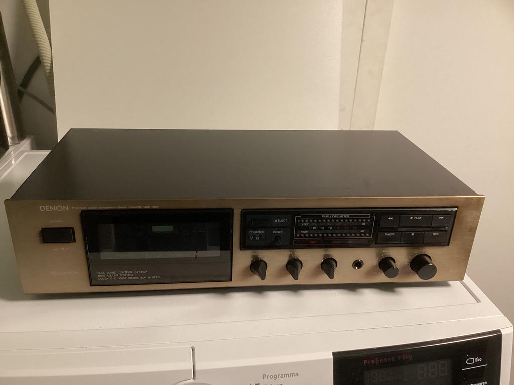 Denon cassettedeck DR-M07 met boekje lees omschrijving  !!, Audio, Tv en Foto, Cassettedecks, Ophalen of Verzenden, Enkel, Denon