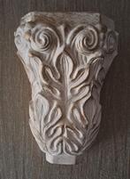 Brocante/barok plantenbak wand 4x roomwit goud, Ophalen, Zo goed als nieuw, Balkon, Overige vormen