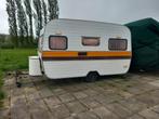 Kip caravan  loop of sloop zie advertentie, Caravans en Kamperen, Dwarsbed, Bedrijf, Douche, Standaardzit