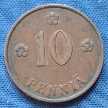 Finland 10 pennia 1937 Km 24 beschikbaar voor biedingen
