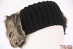 Hoofdband Hawkins imitatie bont bruin 56-63 nieuw stretch, Hawkins, Ophalen of Verzenden, Nieuw, Muts