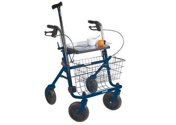 Rollator Thuasne Quatro blauw (weinig gebruikt) beschikbaar voor biedingen