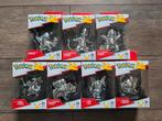 Pokemon 25th anniversary figures zilverkleur (7x), Ophalen of Verzenden