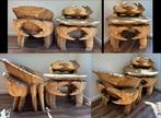ZEER UNIEK handgemaakte suar-Houten krab SET - Tafel+stoel, Ophalen