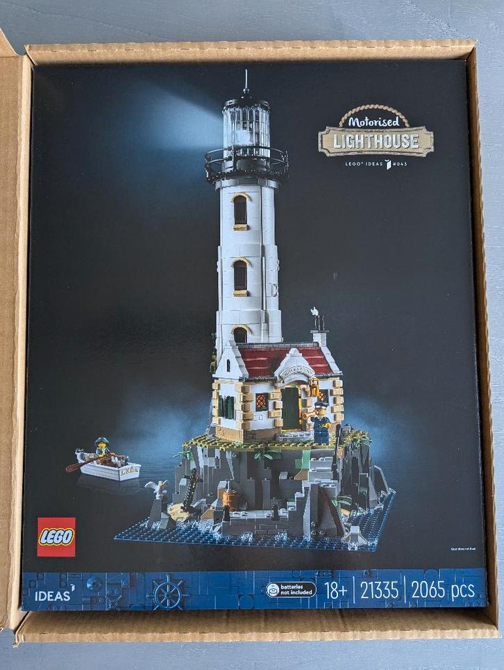 LEGO 21335 - Gemotoriseerde vuurtoren (Ideas) – Nieuw!, Kinderen en Baby's, Speelgoed | Duplo en Lego, Nieuw, Lego, Complete set