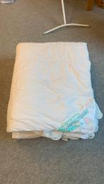 4-seizoenen dekbed Polydaun 90x200, Gebruikt, Eenpersoons, Wit, Ophalen of Verzenden