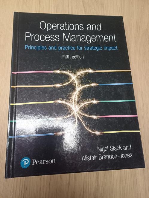 Operations and Process Management, Boeken, Studieboeken en Cursussen, Zo goed als nieuw, Ophalen of Verzenden