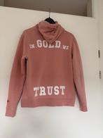 In Gold We Trust Trui - Roze - Maat S, Kleding | Dames, Ophalen of Verzenden, Zo goed als nieuw, Maat 36 (S), Roze