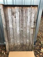 Staldeurtje oud hout schuur deur voor decoratie, Antiek en Kunst, Curiosa en Brocante, Ophalen