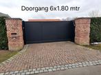 Nieuwe schuifpoort 6x1.8 mtr, Ophalen, Schuifpoort, Nieuw, 200 cm of meer