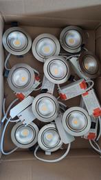 Inbouwspots LED 10 stuks gebruikt, Gebruikt, Ophalen of Verzenden, Modern, Led