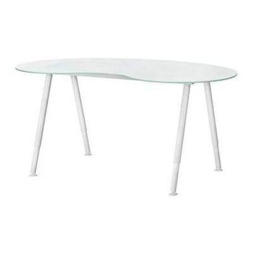 IKea Galant bureau. Glas. - afbeelding 2