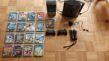 Ps3 met accessoires en games  beschikbaar voor biedingen