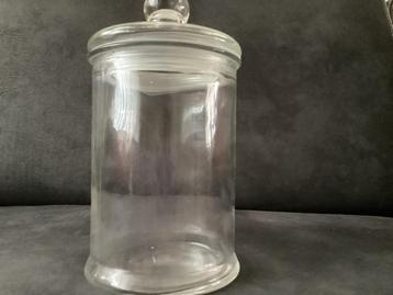 Mega stolpfles / snoeppot / voorraadpot. beschikbaar voor biedingen