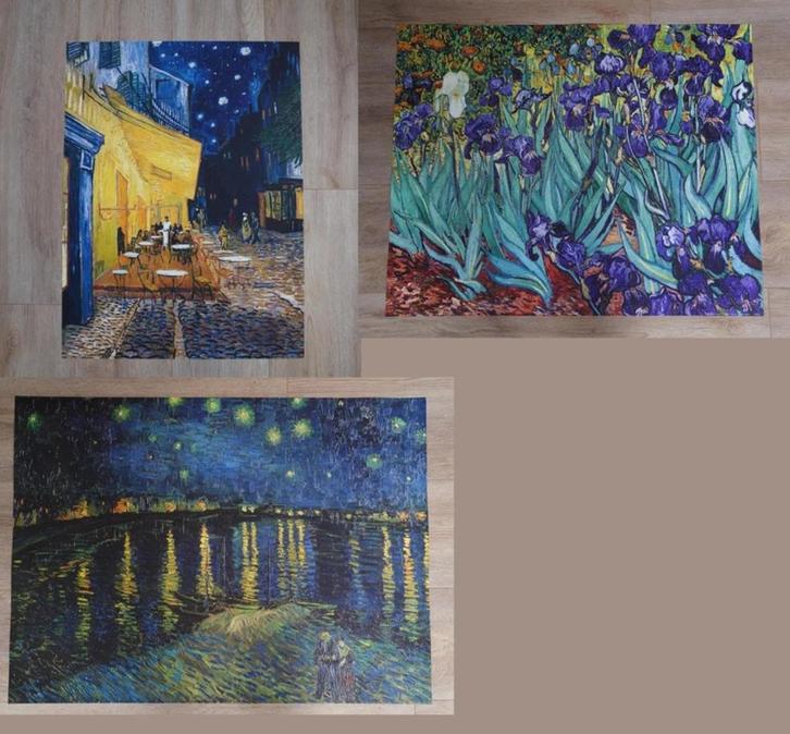 3x Vincent Van Gogh kunst posters, Verzamelen, Posters, Nieuw, Film en Tv, A1 t/m A3, Ophalen of Verzenden