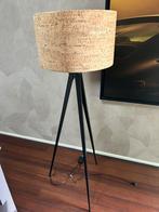 Zuiver Tripod Vloerlamp Zwart/Kurk, Ophalen, Zo goed als nieuw, Metaal, 150 tot 200 cm