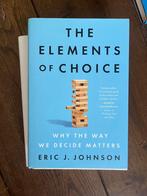 The Elements of Choice - Boek - Engels, Boeken, Ophalen of Verzenden, Nieuw, Eric J. Johnson